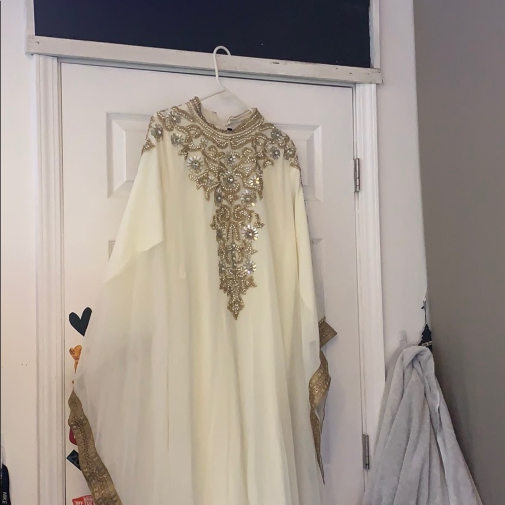 Kaftan wedding dress